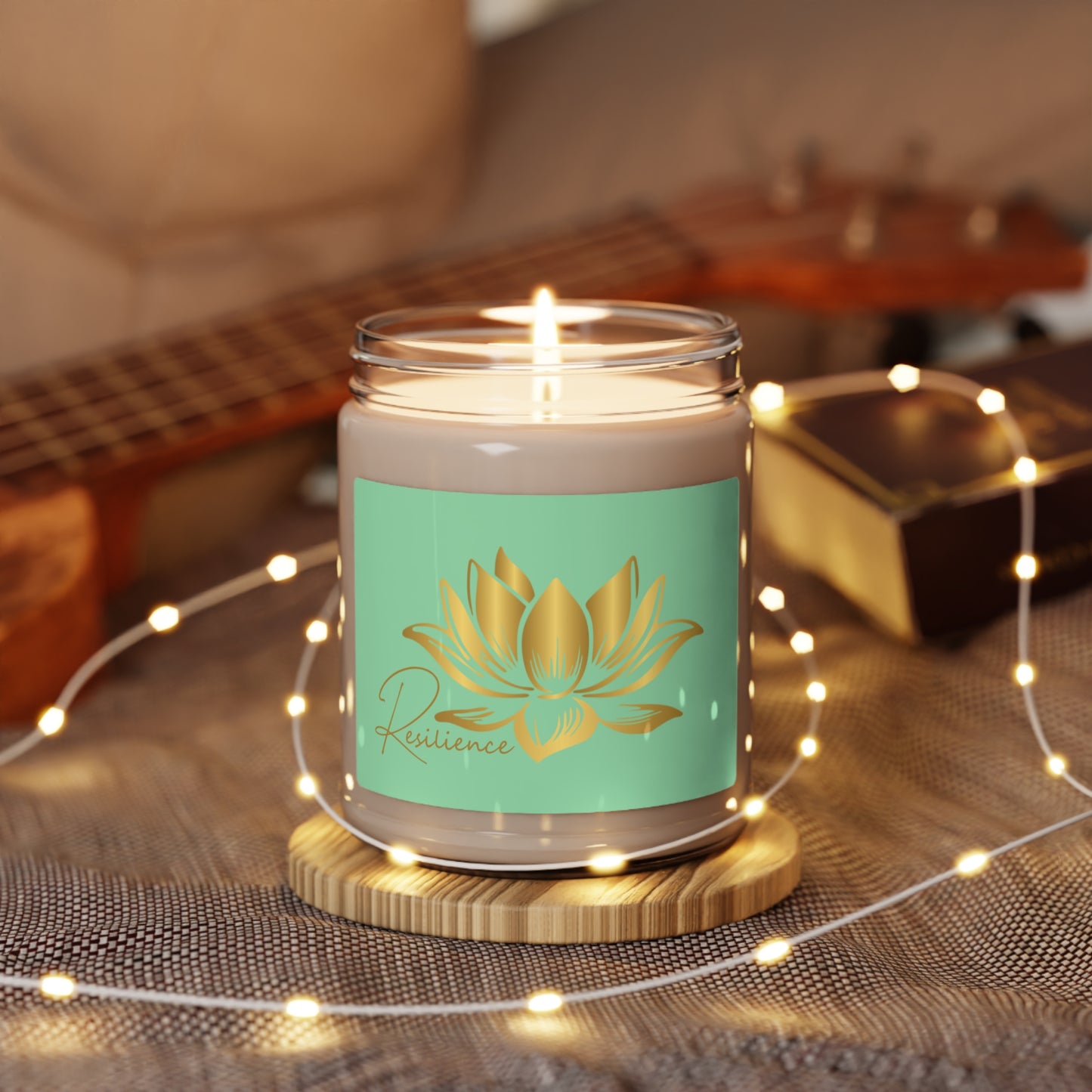 Resilience Lotus Scented Soy Candle - 9oz