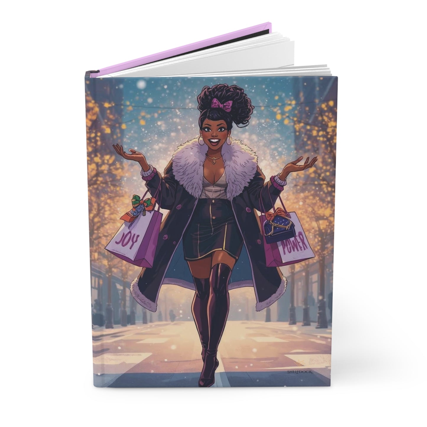 Joy & Power – Holiday Chic Hardcover Journal