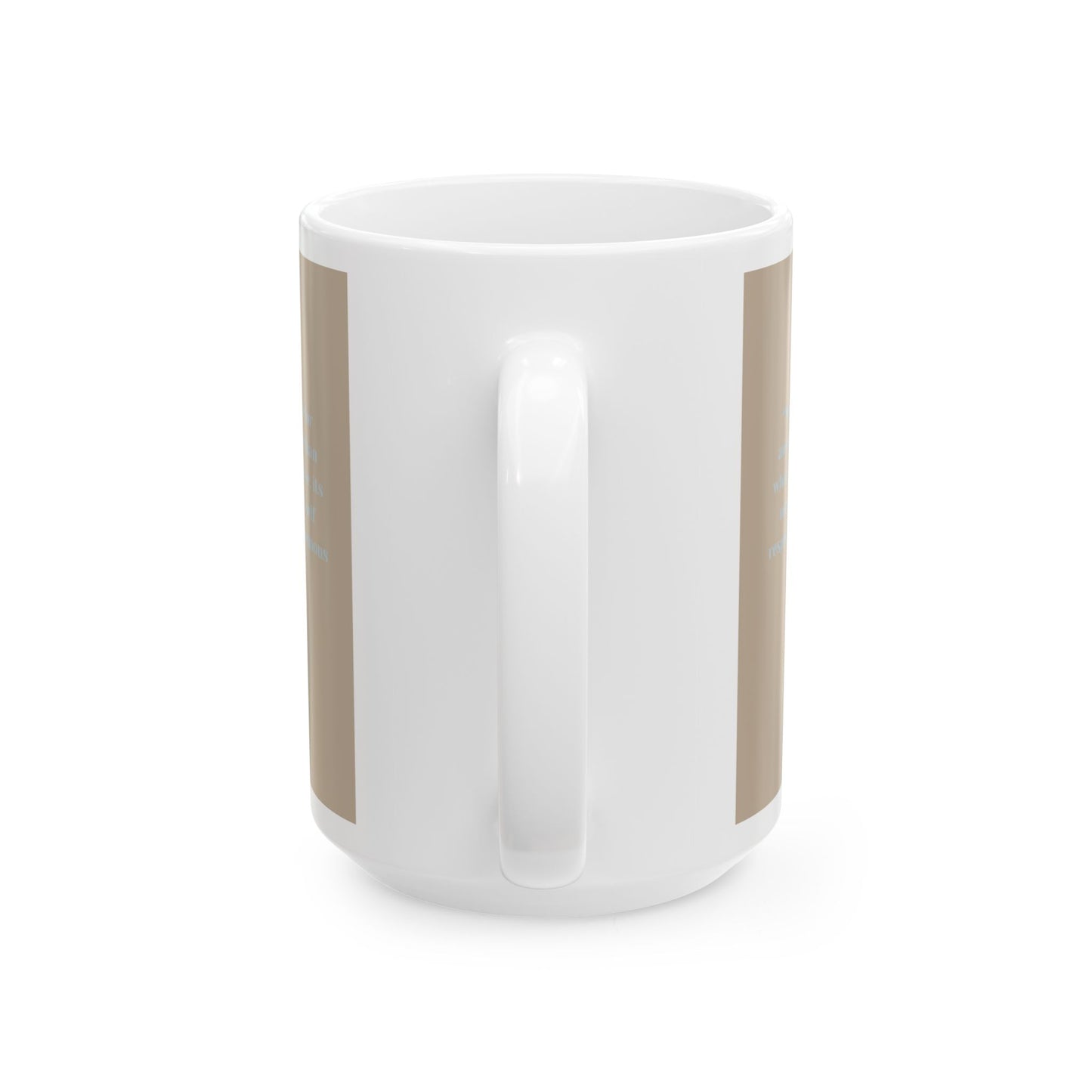 'Deserving' Ceramic Mug – A Daily Reminder That You’re Worth It