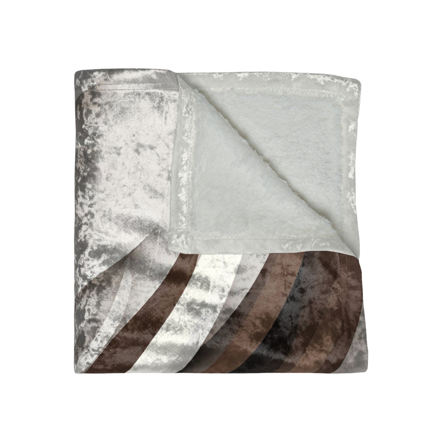Personalized Opulence: Elegant Velvet Blanket with Custom Initials