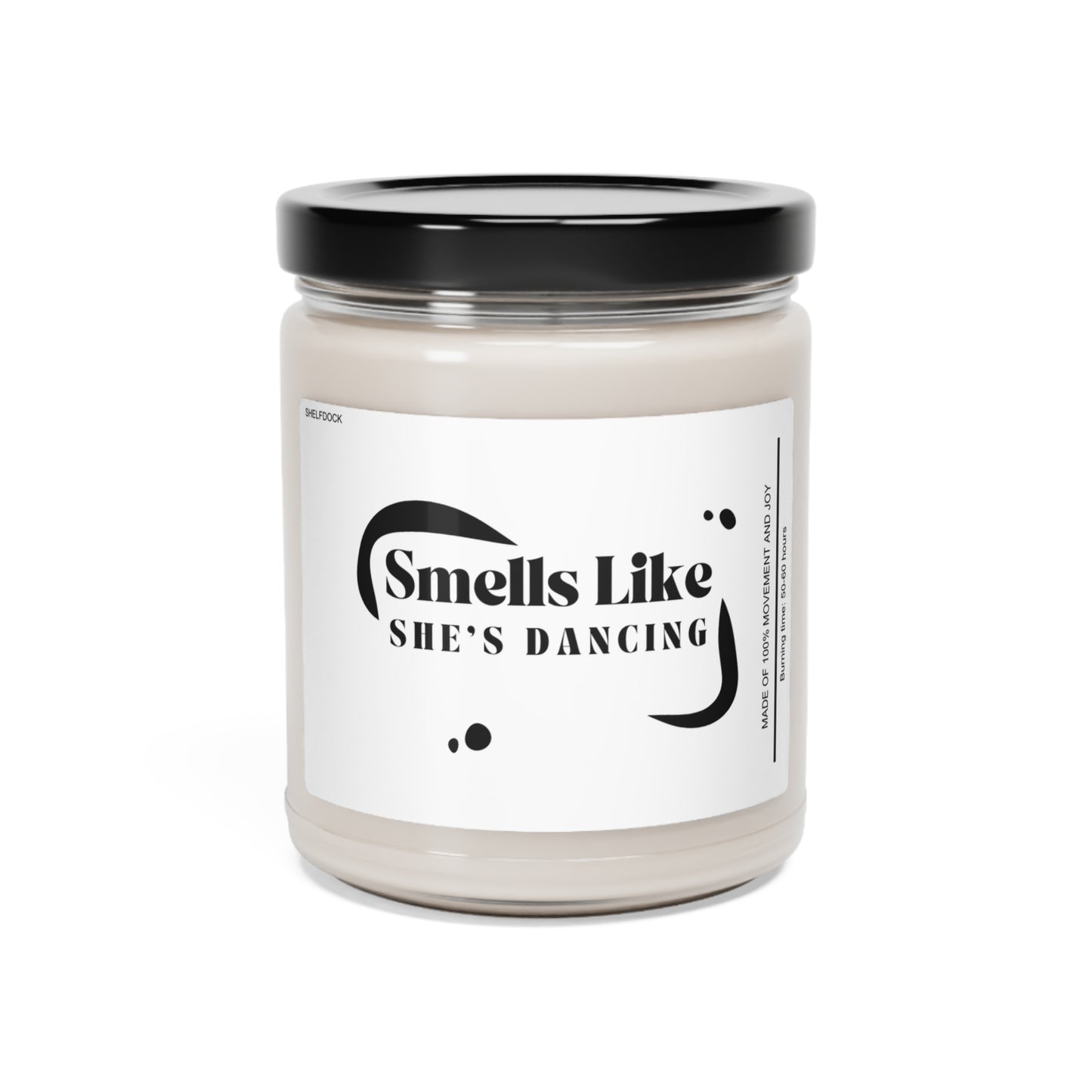 Smells Like She's Dancing Aura: Premium Scented Soy Wax Candle 9oz