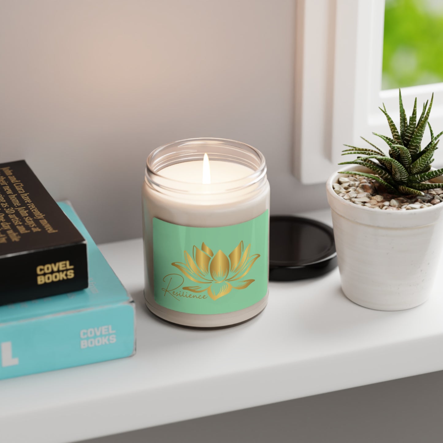 Resilience Lotus Scented Soy Candle - 9oz