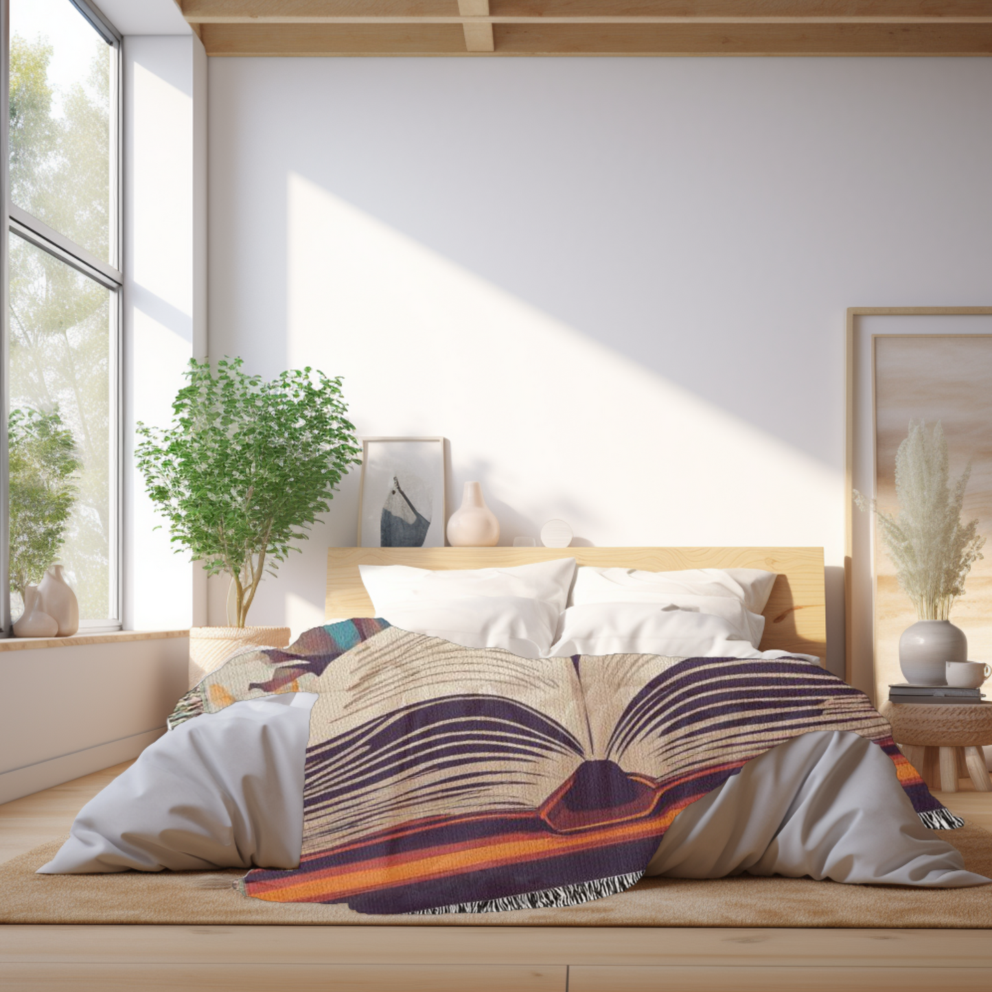 Pages of Self-Love: 'Just Loving Me' Heirloom Woven Blanket