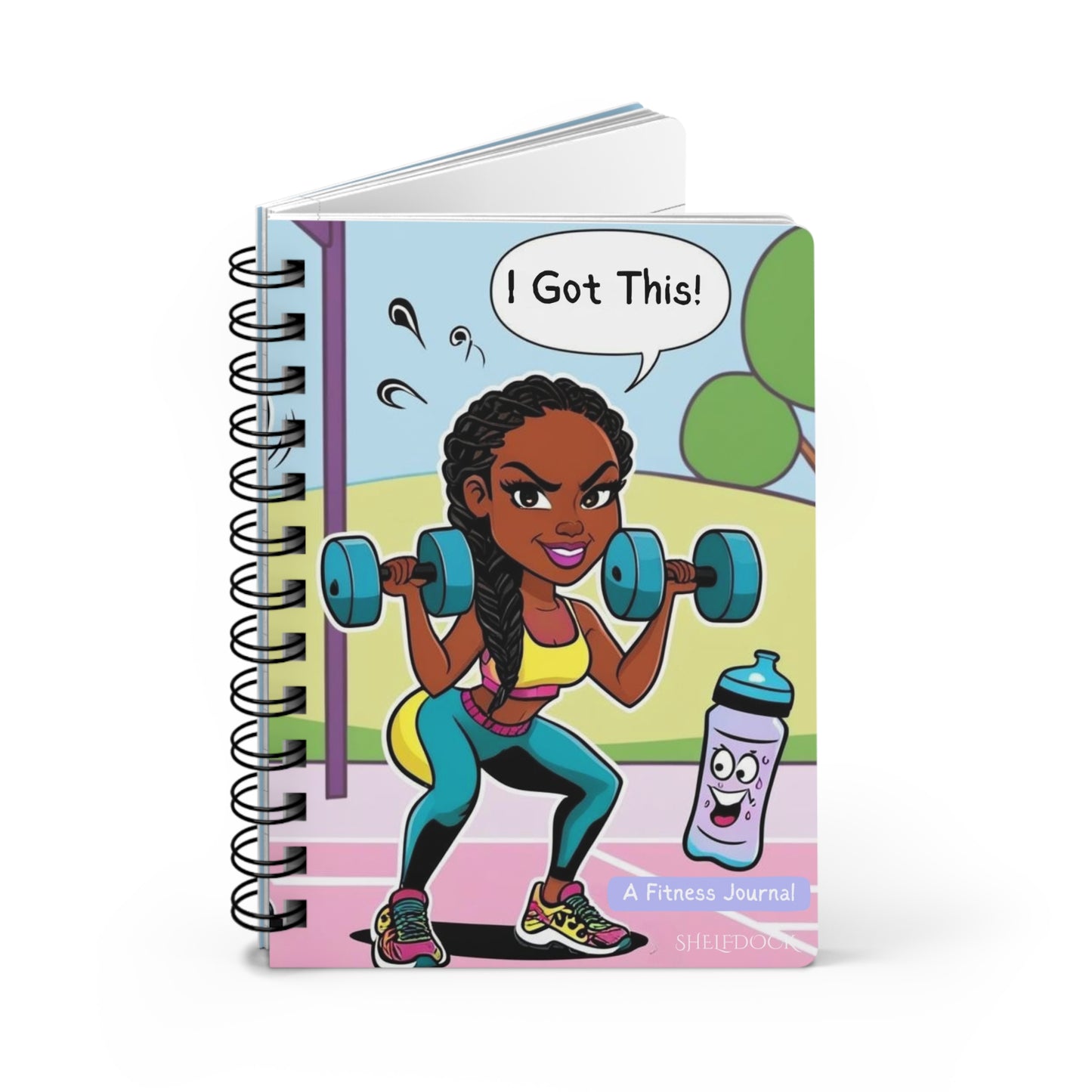 I Got This: A Motivational Fitness Spiral Notebook Journal