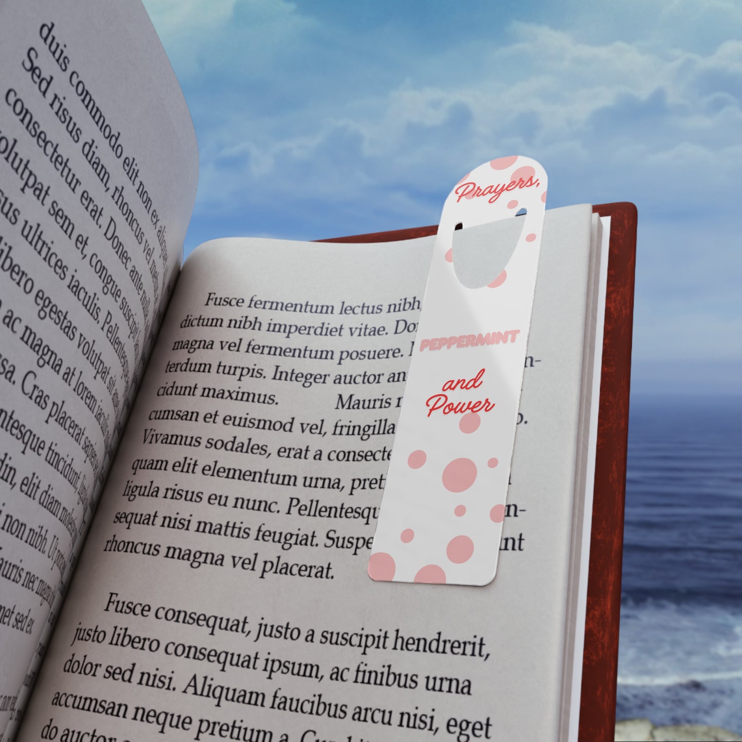 Prayers, Peppermint & Power – Bookmark of Faith & Focus