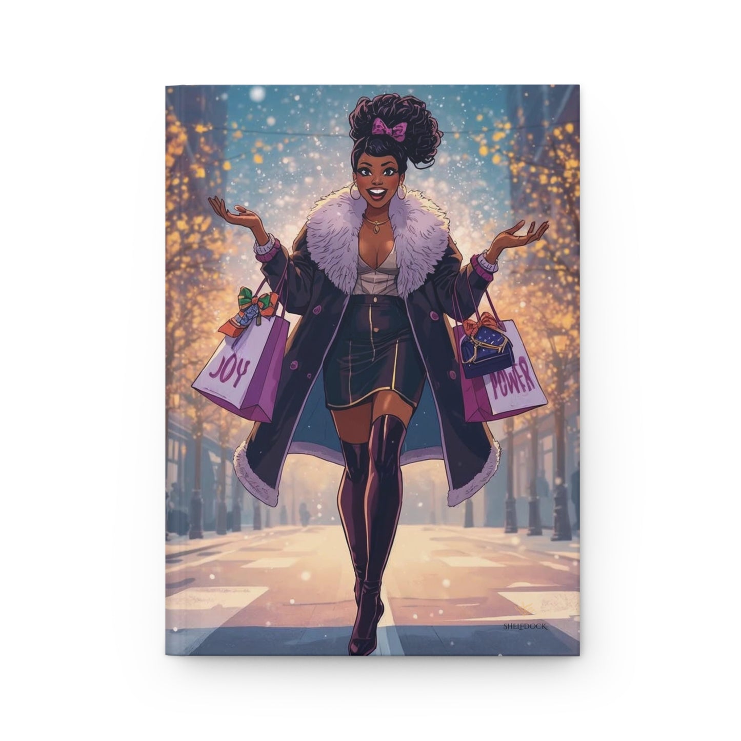 Joy & Power – Holiday Chic Hardcover Journal