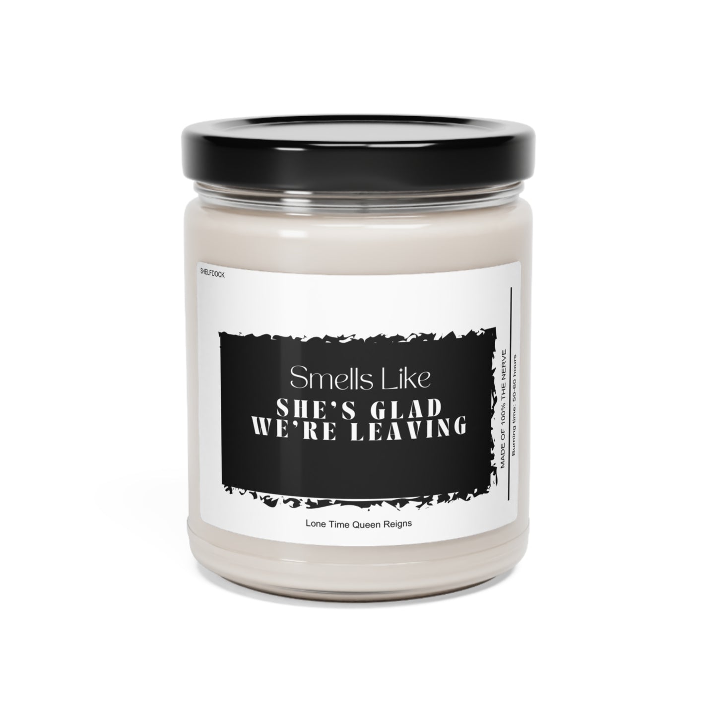 Scented Farewell: Whisk Away with Our Signature Scented Soy Candle 9oz
