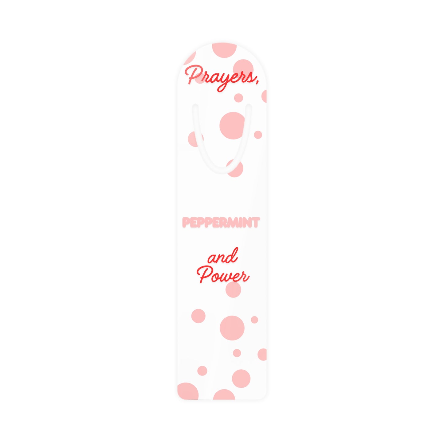 Prayers, Peppermint & Power – Bookmark of Faith & Focus
