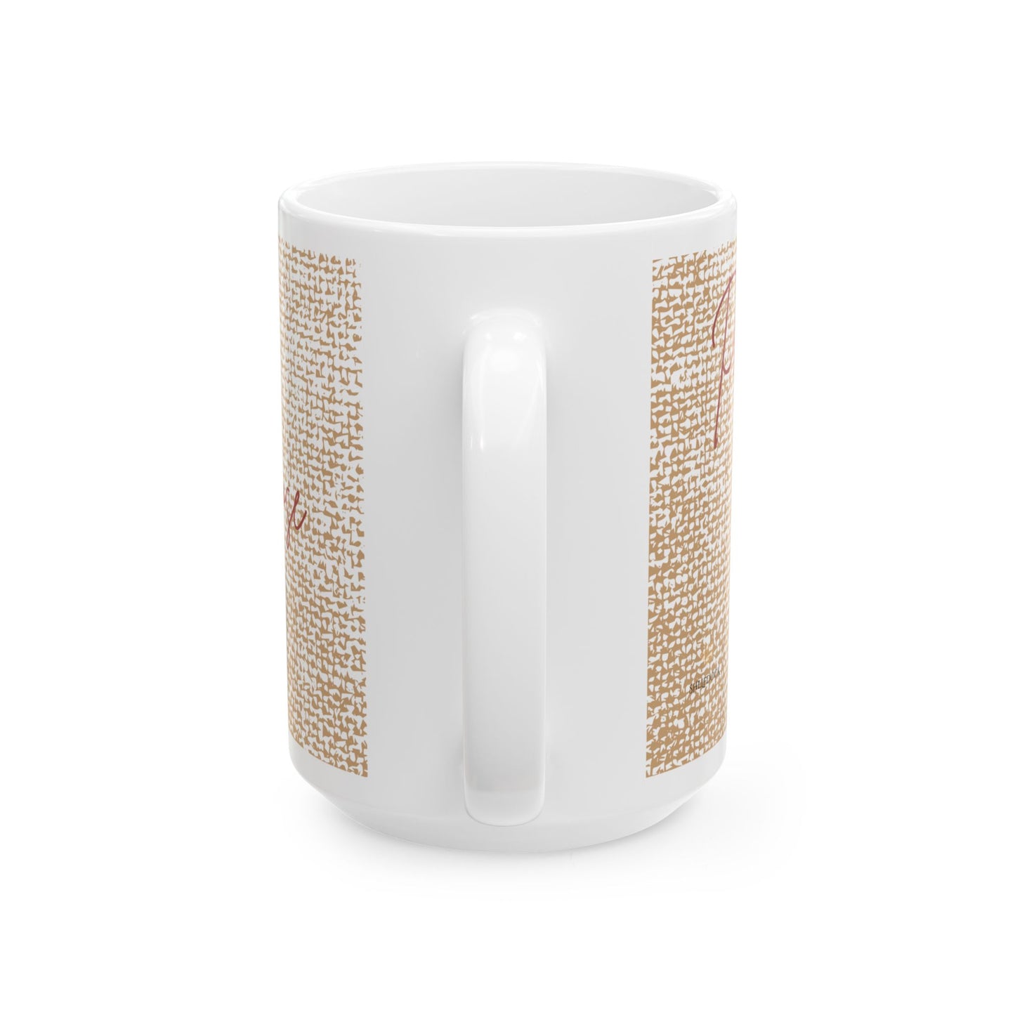 Peace, Love & Purpose Ceramic Mug – Sip with Serenity and Faith