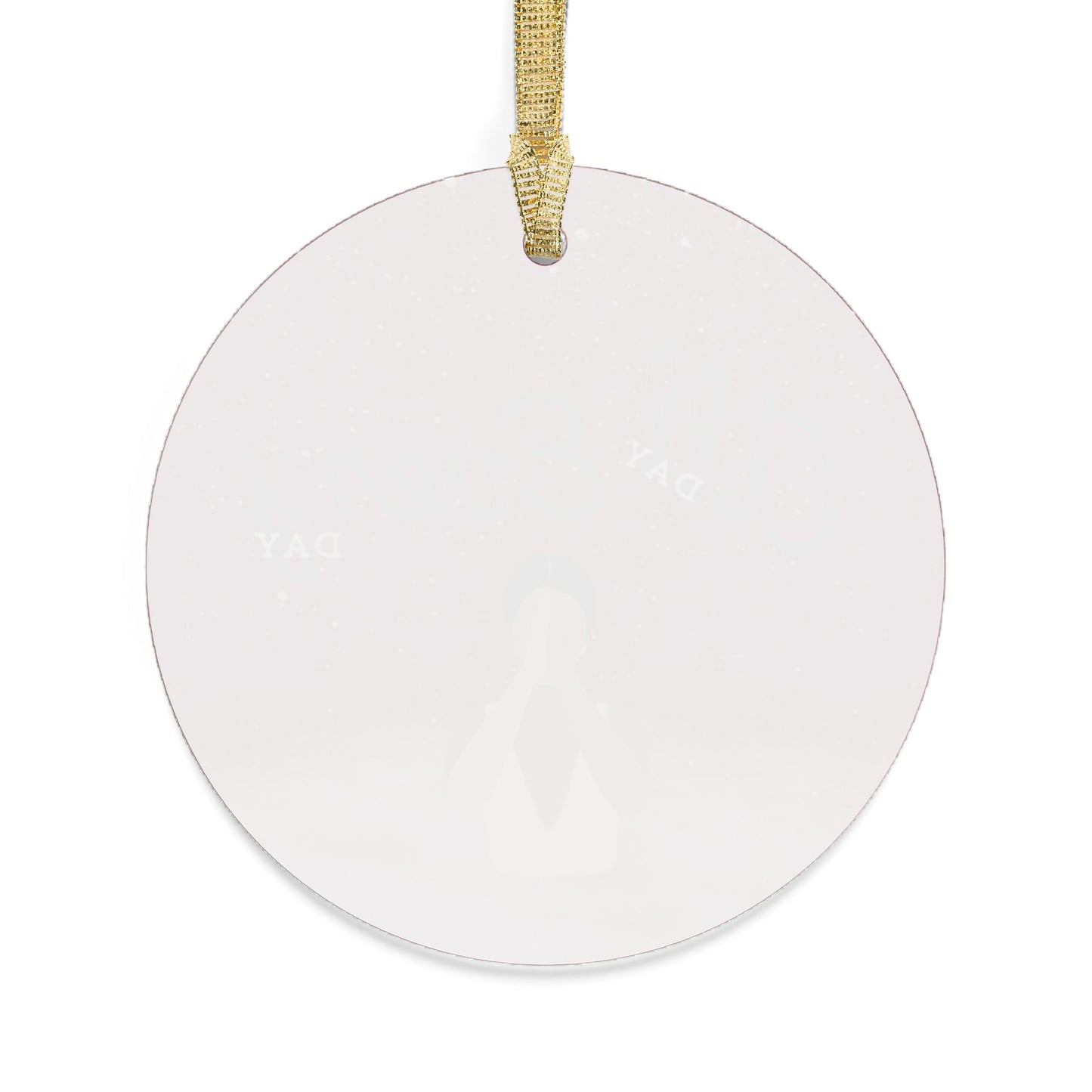 Praying Woman – Faith & Empowerment Red Acrylic Ornament