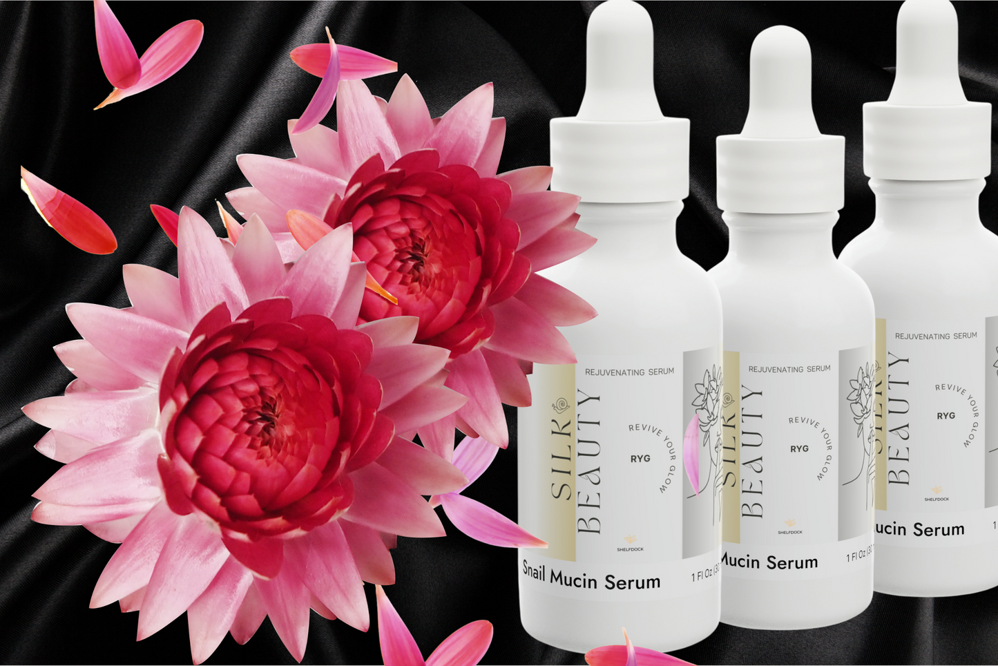 Regenerative Snail Mucin Facial Serum, 1oz - Revive Your Glow