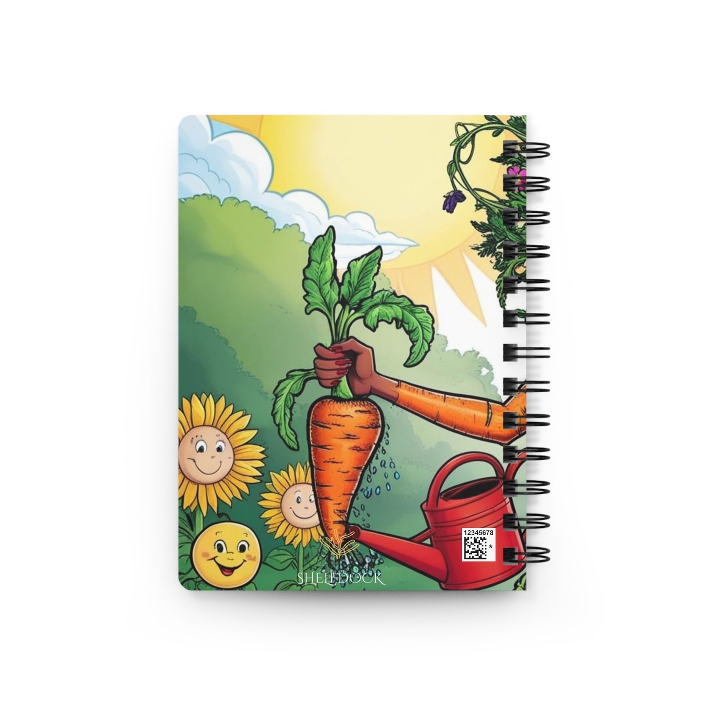 Sow, Grow, Journal: A Gardner's Journey - A Spiral-Bound Gardening Companion