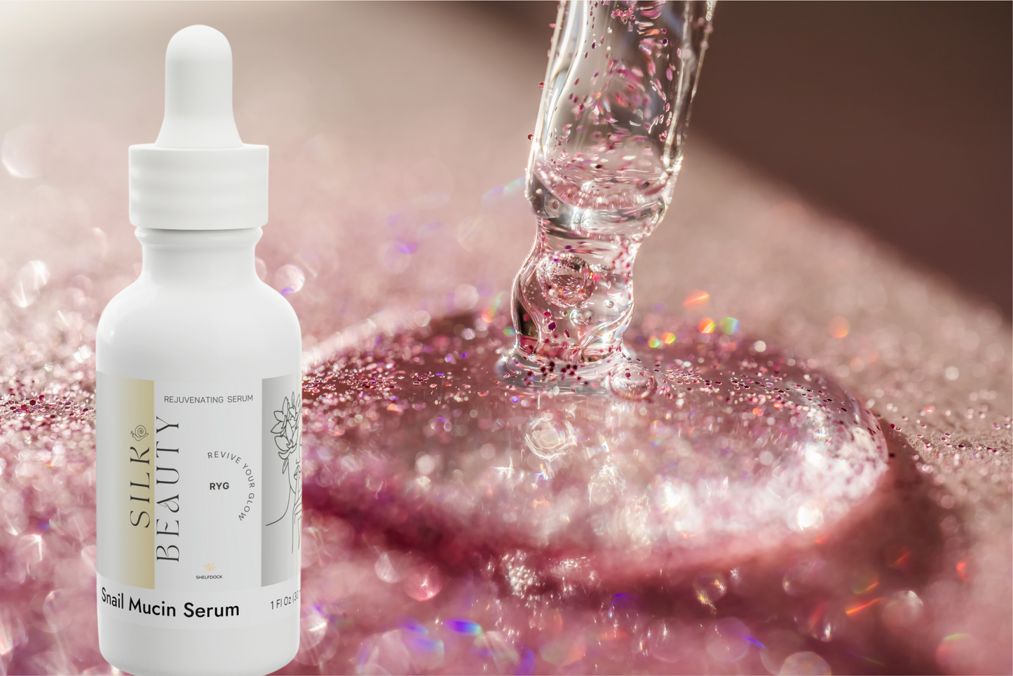 Regenerative Snail Mucin Facial Serum, 1oz - Revive Your Glow