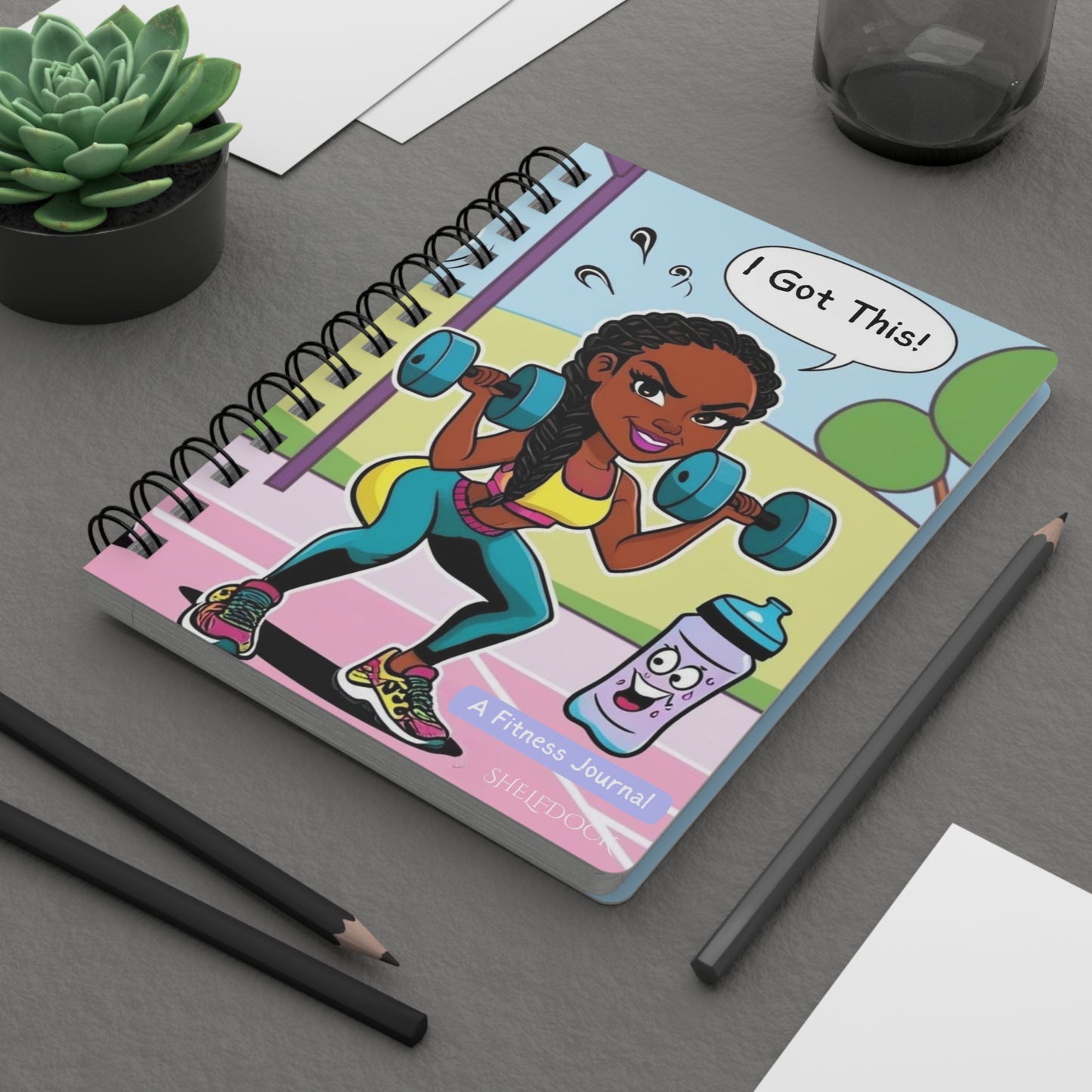 I Got This: A Motivational Fitness Spiral Notebook Journal