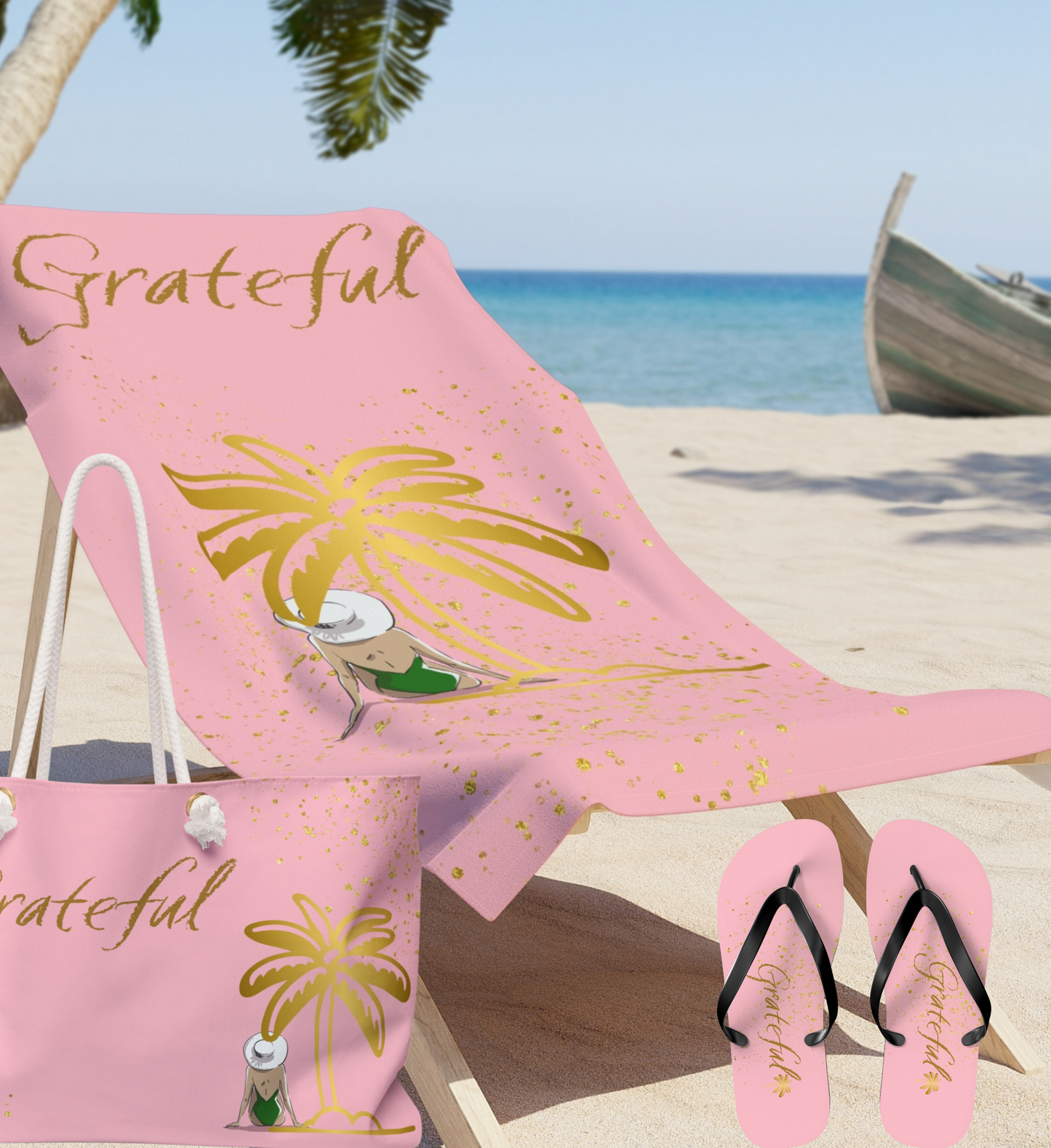 "Grateful" Spiritual Weekender Bag