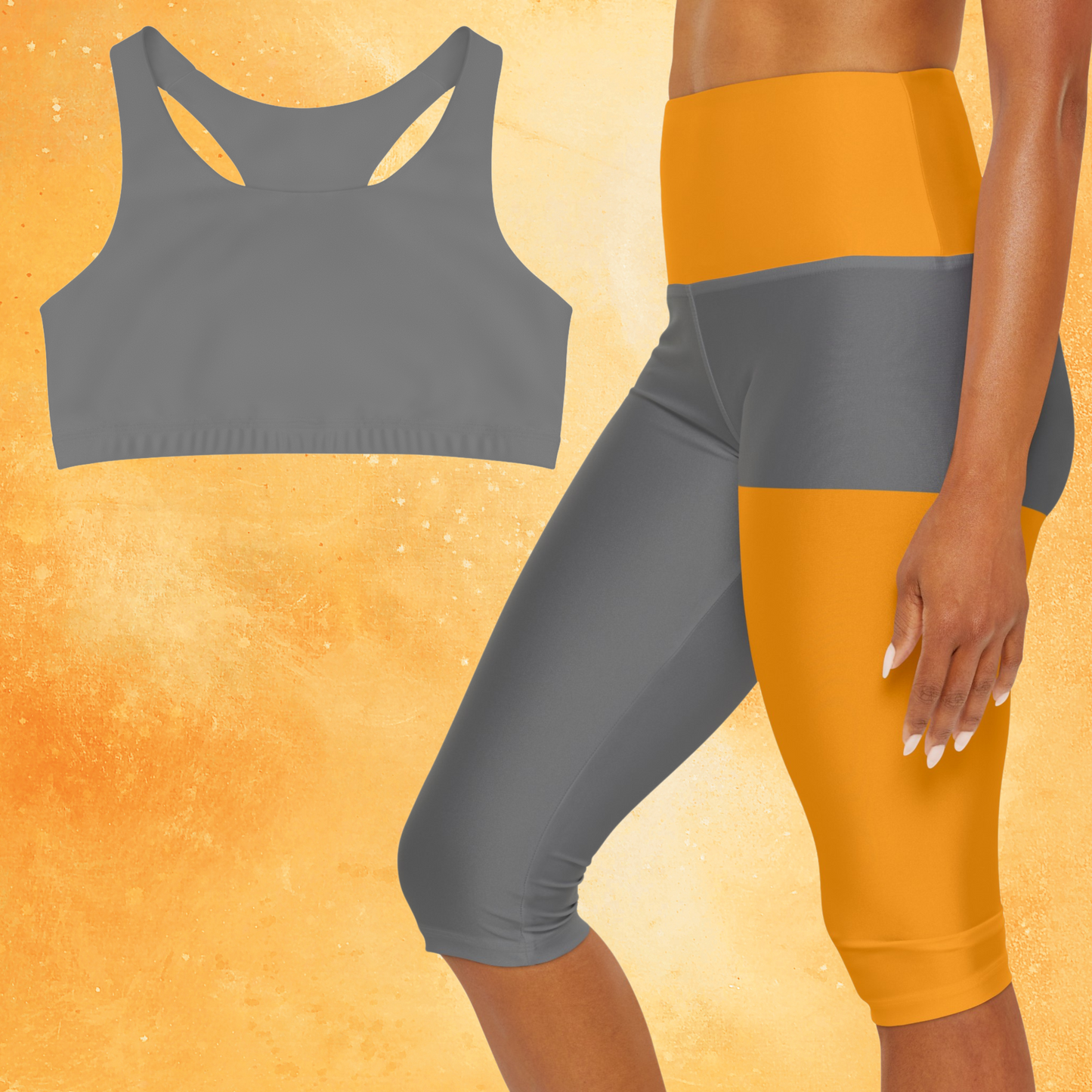 Bold Moves Yoga Capri Leggings