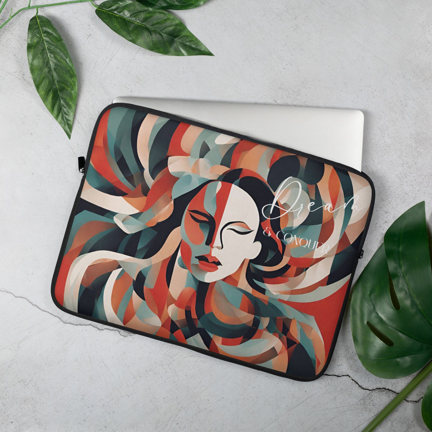 Dream & Conquer Laptop Sleeve: Stylish Protection