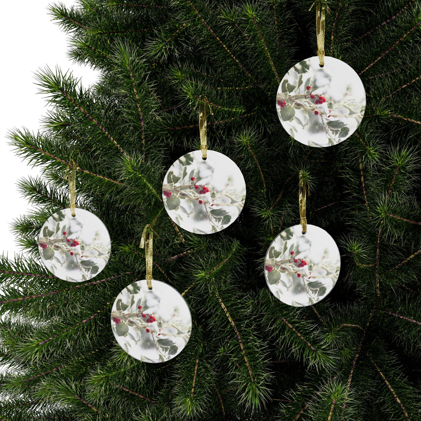 Women Are Winning Acrylic Complimentary Christmas Ornament