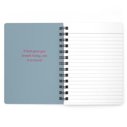Strength For The Body and Soul - Faith & Fitness Spiral Notebook Journal