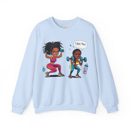 “I Got This” Unisex Crewneck Sweatshirt – Confidence in Comfort