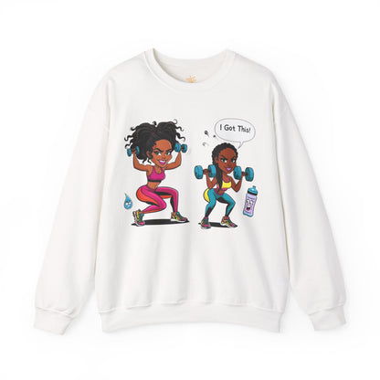 “I Got This” Unisex Crewneck Sweatshirt – Confidence in Comfort