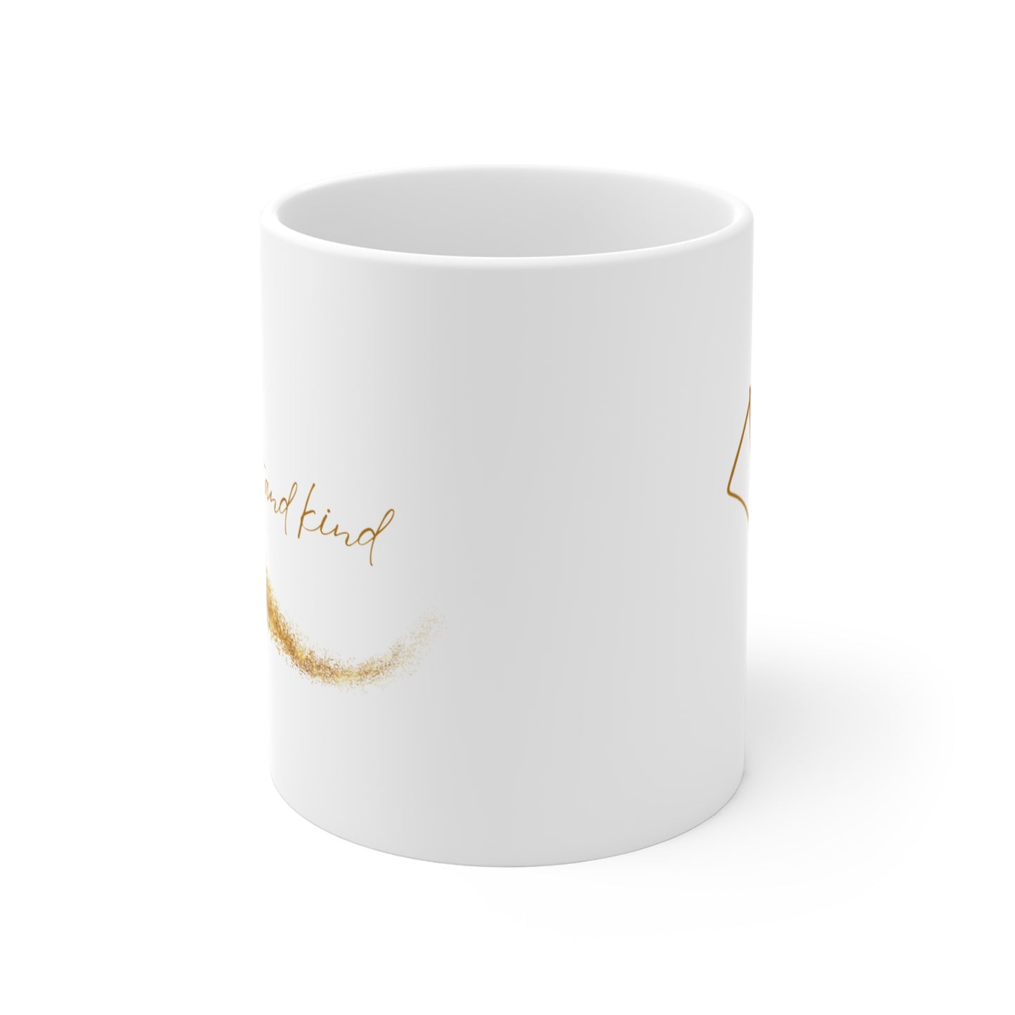 11 oz Mug with Customized Name - 'Love is Patient and Kind'