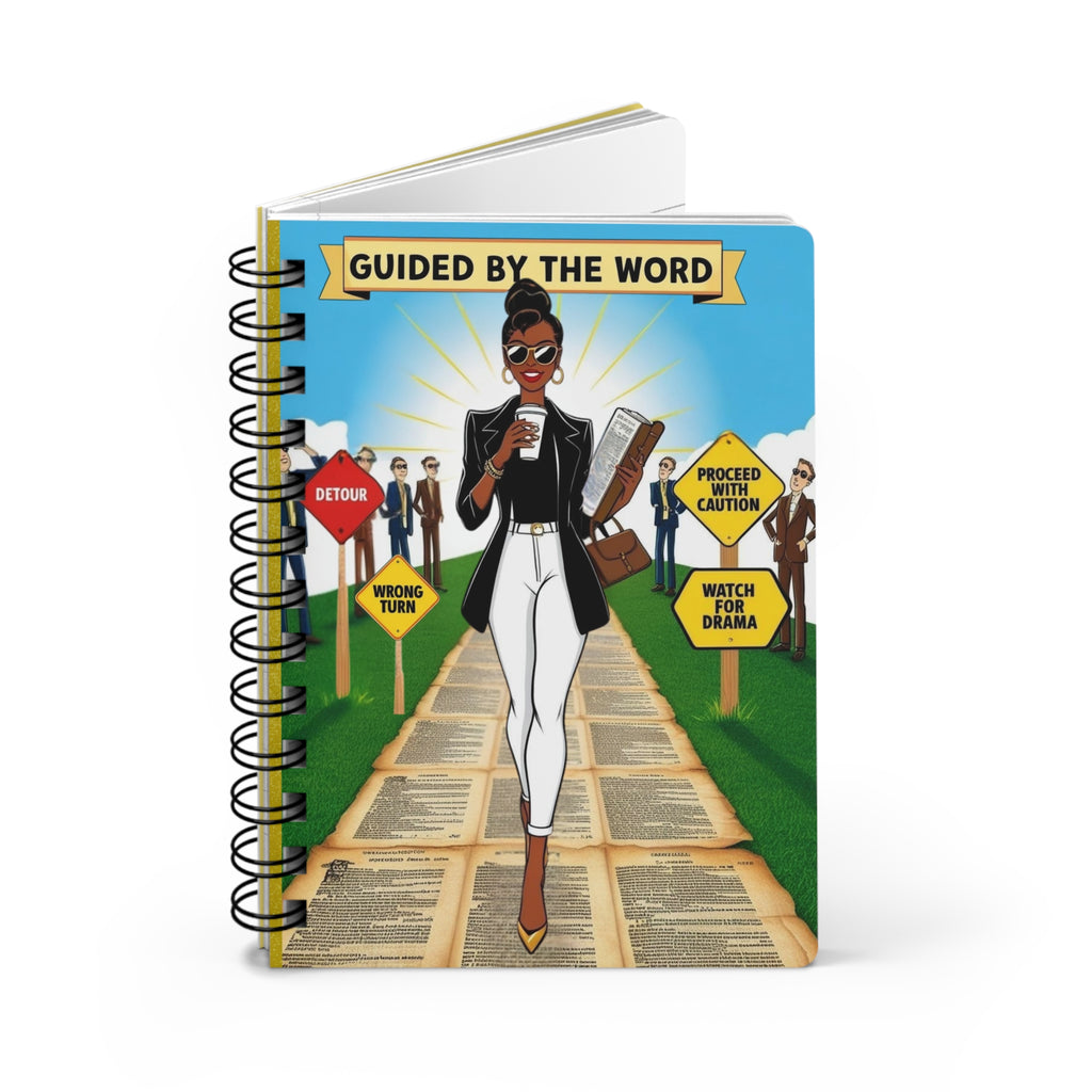 Guided By The Word: A Spiritual Spiral Bound Note-Taking Journal