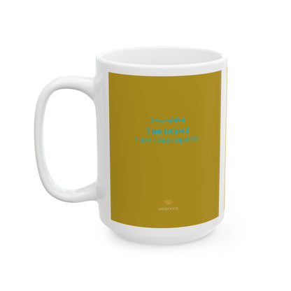 Unstoppable Ceramic Mug – For Women Who Keep Going