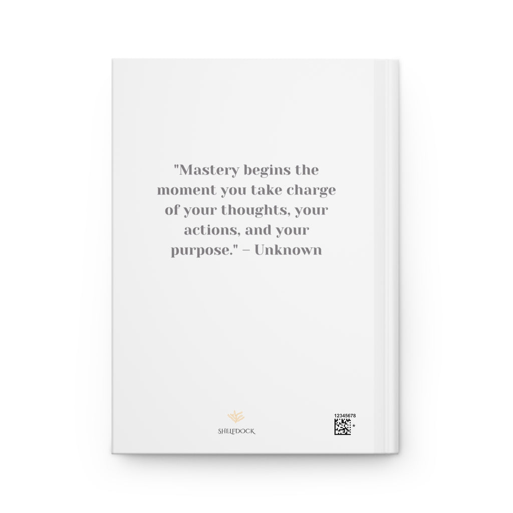 Hardcover Journal – In Control | Minimalistic Empowering Journal