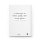 Hardcover Journal – In Control | Minimalistic Empowering Journal