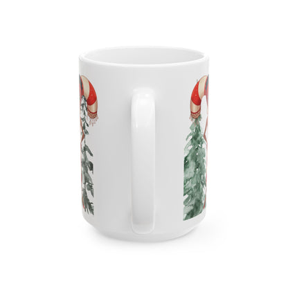 Prayers, Peppermint & Power Christmas Mug – A Festive Sip of Faith and Style