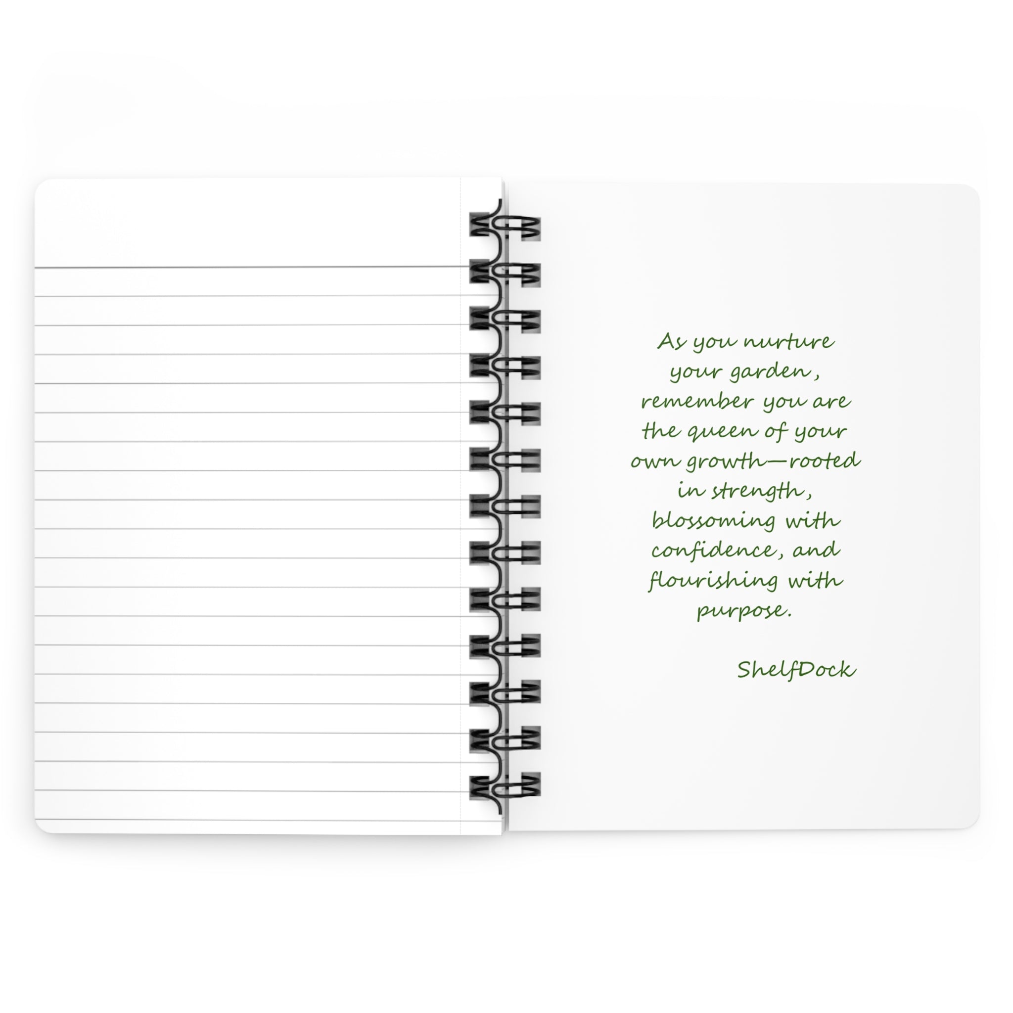 Garden Queen - Blooming With Style: Rooted in Confidence: A Plant Care & Garden Journaling Notebook