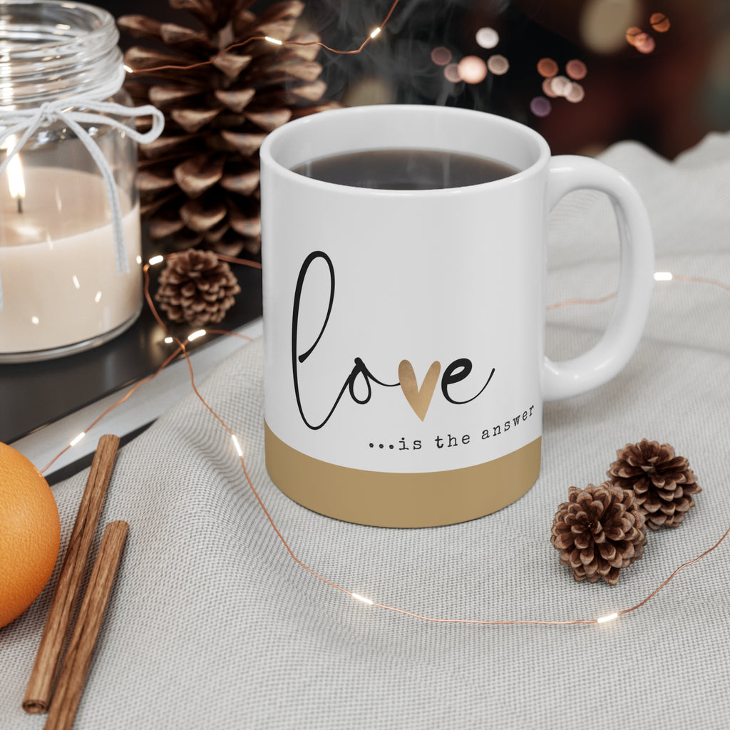 Love Is The Answer 11 oz Mug