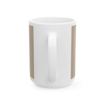 'Deserving' Ceramic Mug – A Daily Reminder That You’re Worth It