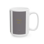 Praise – Faith-Inspired Ceramic Coffee Mug for Spiritual Women