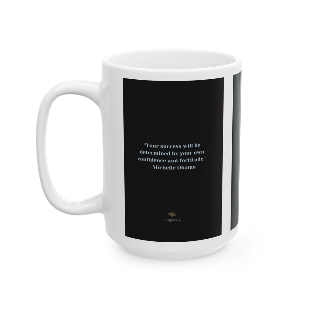 'Confident' Ceramic Mug – Sip Boldly, Speak Bravely, Live Fearlessly