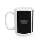'Confident' Ceramic Mug – Sip Boldly, Speak Bravely, Live Fearlessly