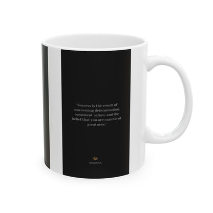 'Success' Mug - Minimalist Ambition and Focus Inspired