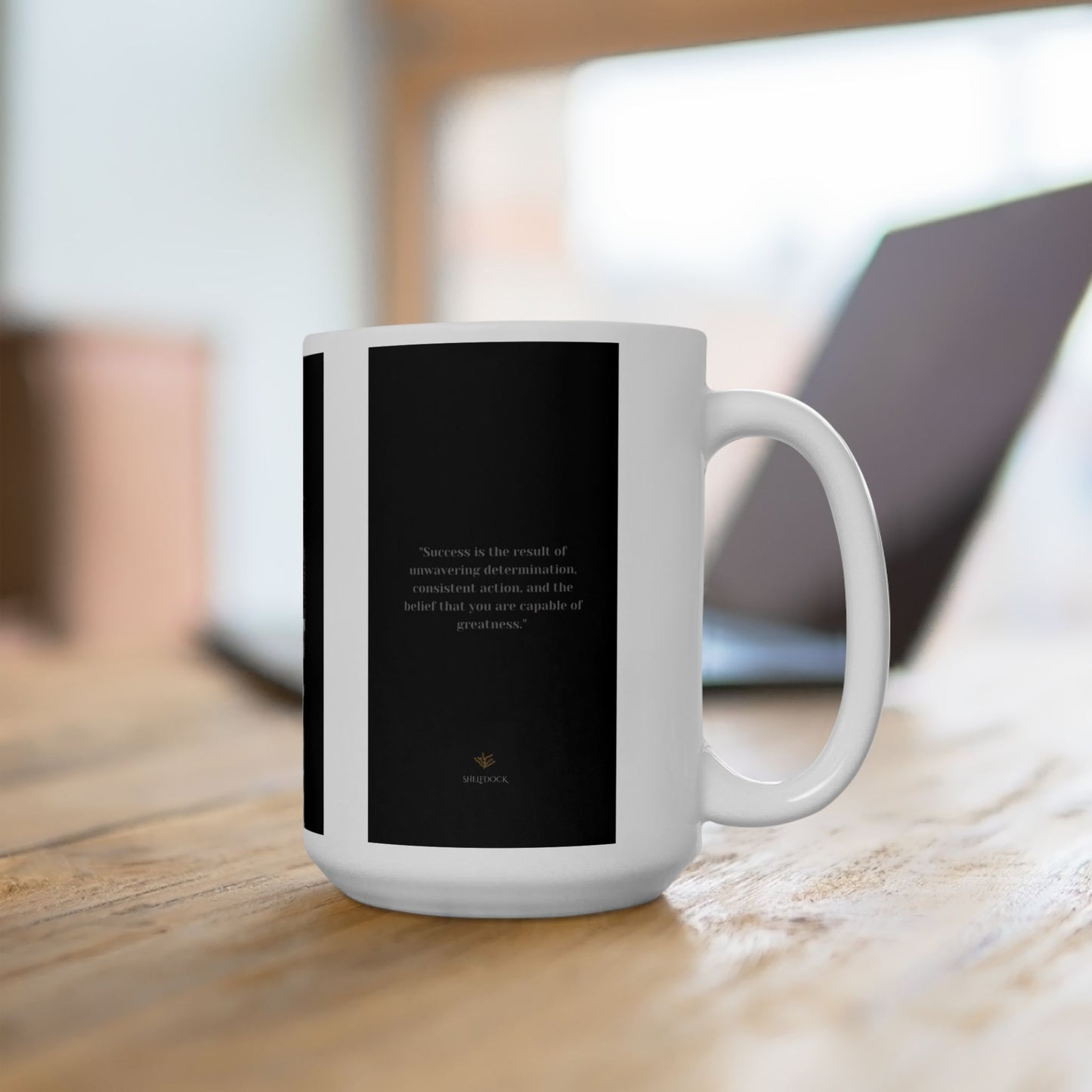 'Success' Mug - Minimalist Ambition and Focus Inspired