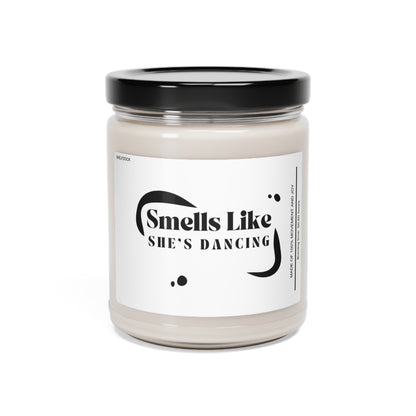 Smells Like She's Dancing Aura: Premium Scented Soy Wax Candle  9oz