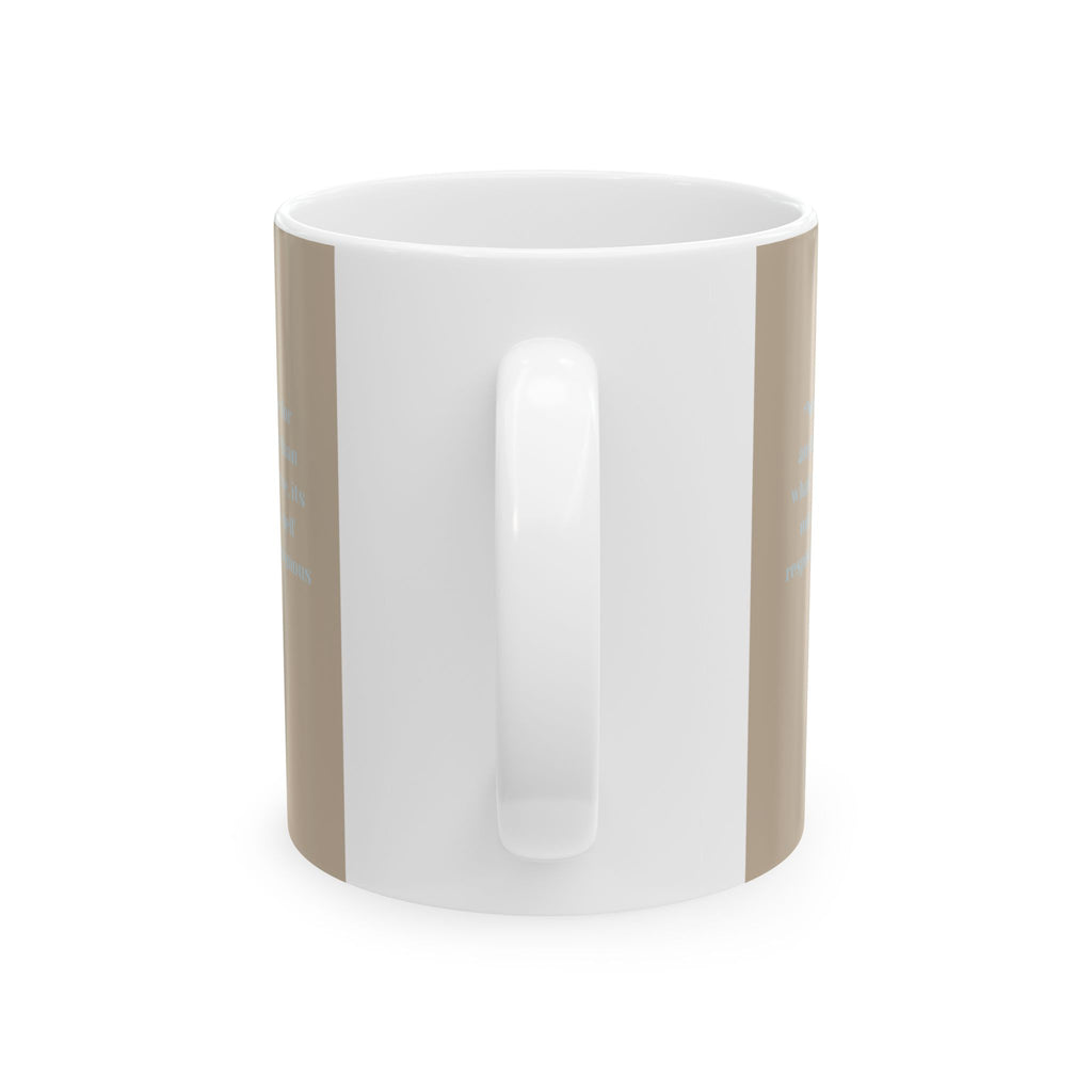'Deserving' Ceramic Mug – A Daily Reminder That You’re Worth It