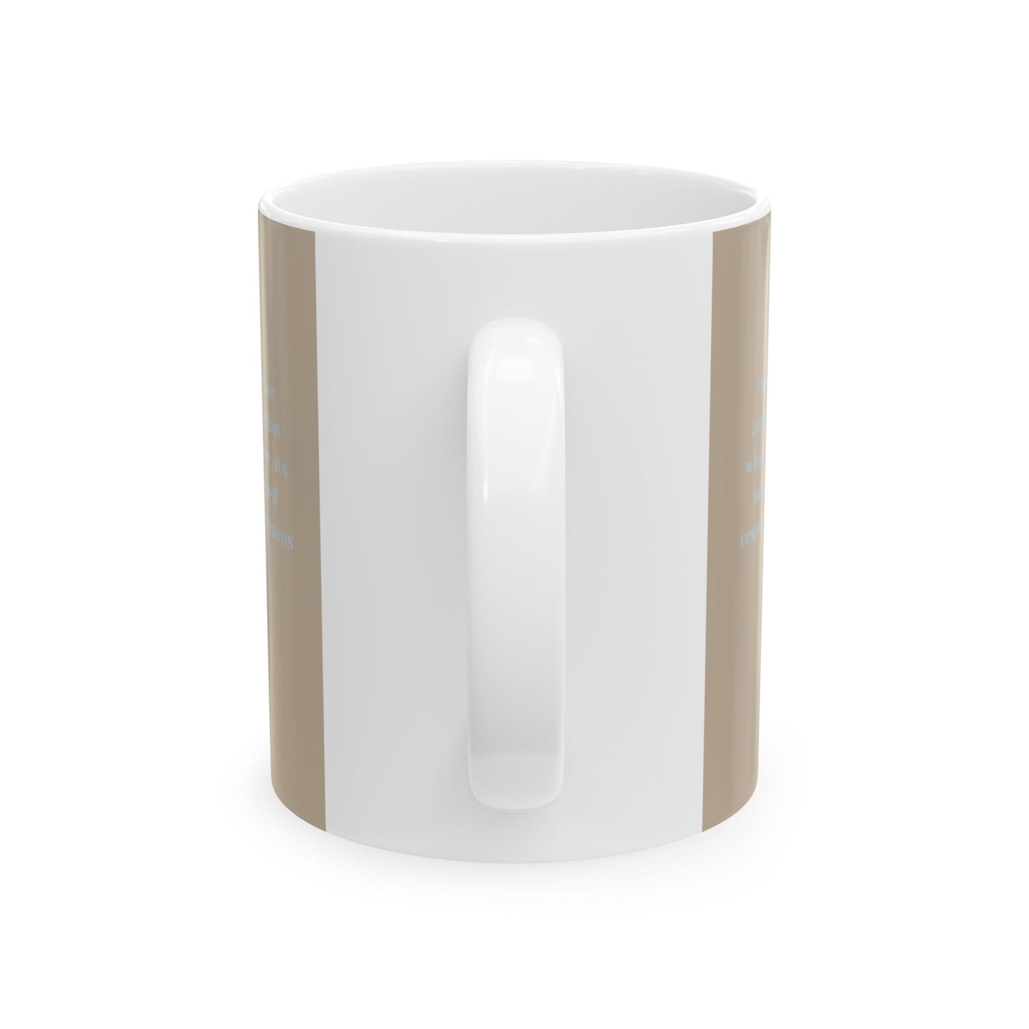 'Deserving' Ceramic Mug – A Daily Reminder That You’re Worth It