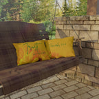 "Trust In The Lord" Spiritual Outdoor Pillow