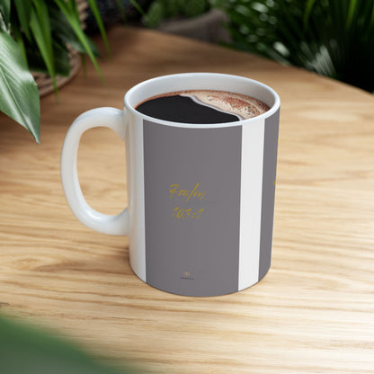 Praise – Faith-Inspired Ceramic Coffee Mug for Spiritual Women