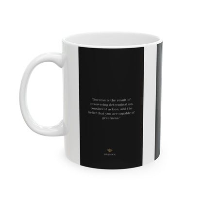 'Success' Mug - Minimalist Ambition and Focus Inspired