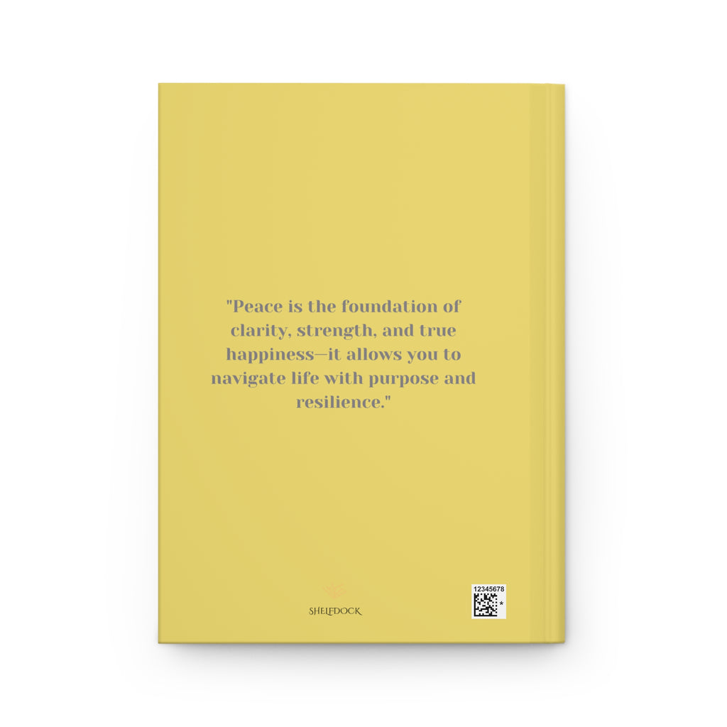 Hardcover Journal – Peace | Minimalistic Empowering Journal