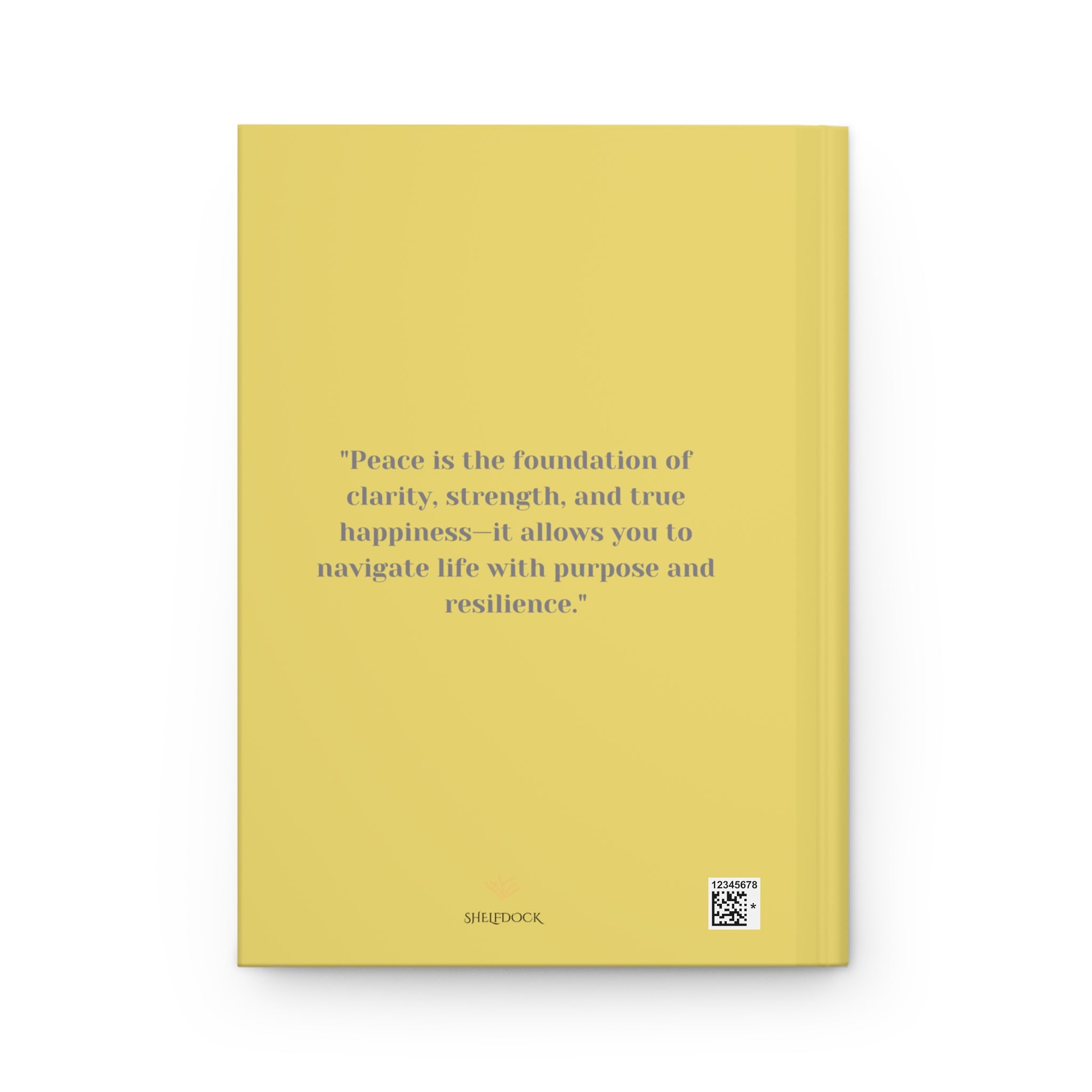 Hardcover Journal – Peace | Minimalistic Empowering Journal