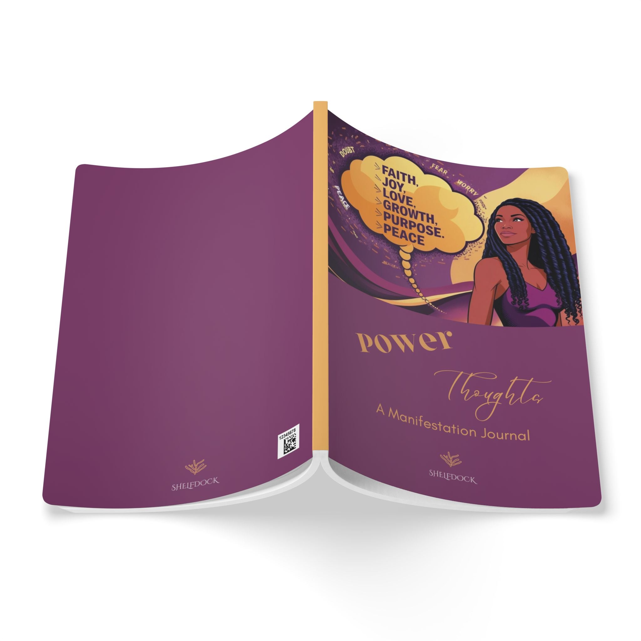 Power Thoughts:  A Mindset Shift Softcover Journal