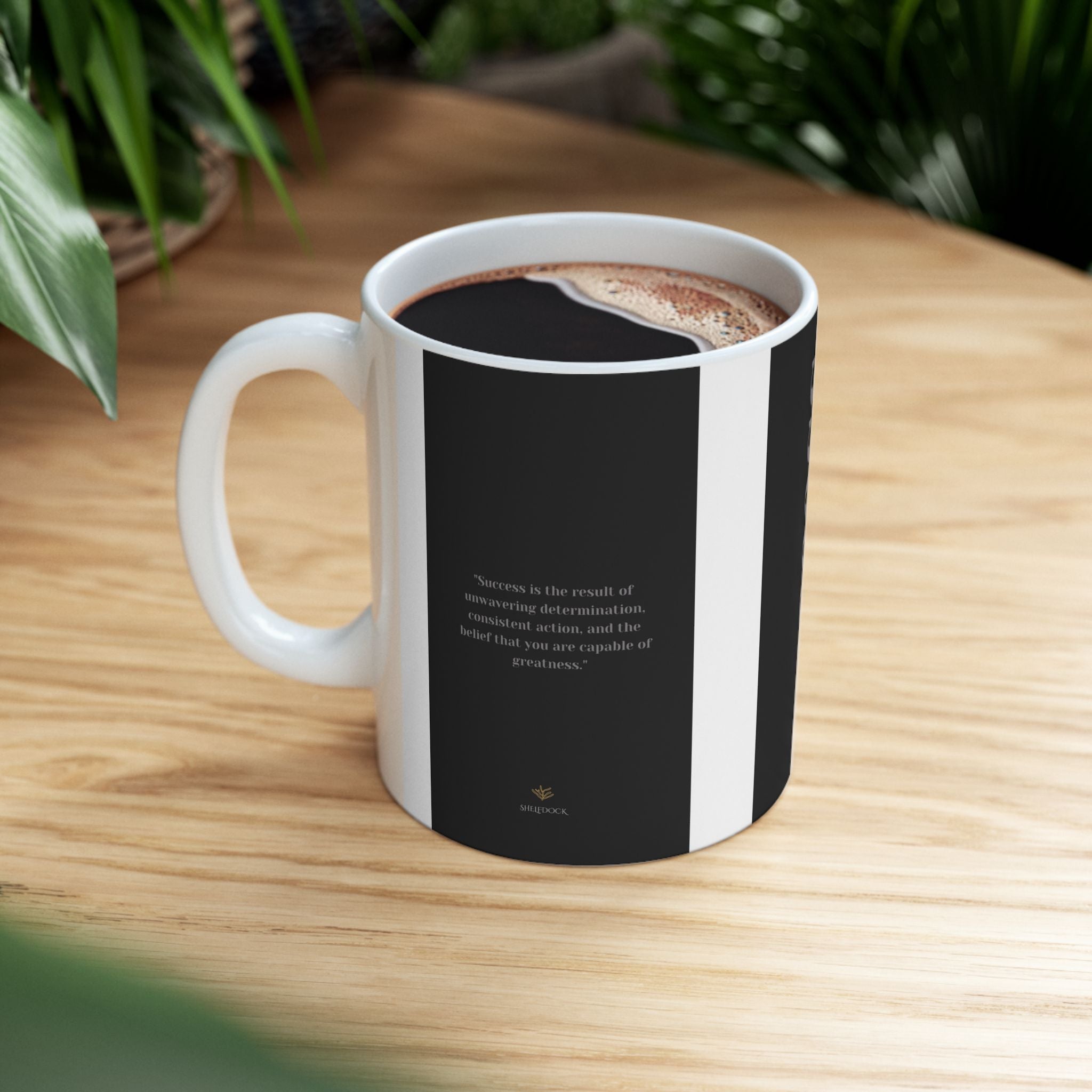 'Success' Mug - Minimalist Ambition and Focus Inspired