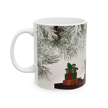Slaying This Season Holiday Mug – Sip, Shine & Stay Focused